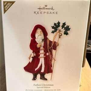 2007 Hallmark keepsake ornament father Christmas special edition